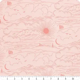 Andover Fabrics Soliloquy, Dwell, Blush, $0.20/cm or $20/m