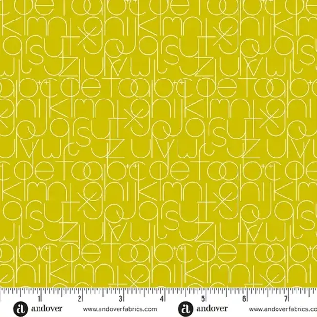 Soliloquy, Enough, Chartreuse, $0.20/cm or $20/m