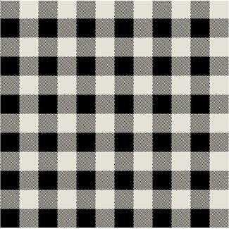 International Textiles Canadian Christmas II, Black and White Plaid - (51869AD) $0.14 per cm or $14/m
