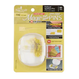 Magic Pins Flat Head Applique, fine, 50 pcs