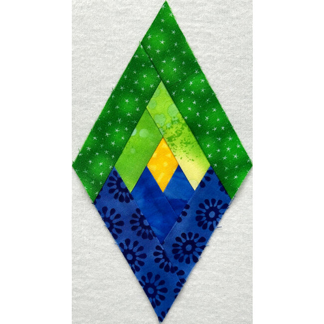 Star 60 Log Cabin  - Technique Sheet