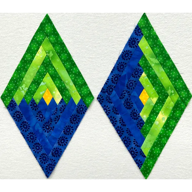 Star 60 Log Cabin  - Technique Sheet