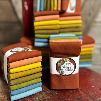 Cherrywood Hand Dyed Fabrics The Storytime Challenge Fat Quarter Bundle