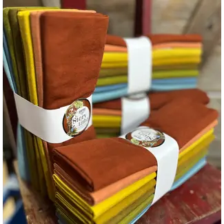 Cherrywood Hand Dyed Fabrics The Storytime Challenge Half Yard Bundle