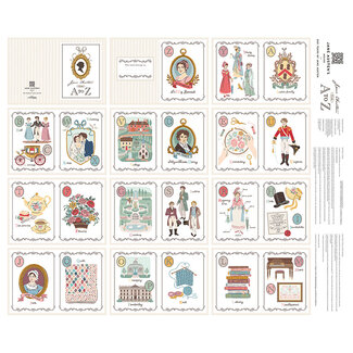 Riley Blake Designs Jane Austen Soft Book Panel, PD16547, $22/panel