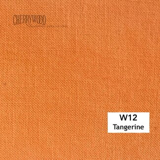 Cherrywood Hand Dyed Fabrics W12 Tangerine, $0.42/cm or $42/m