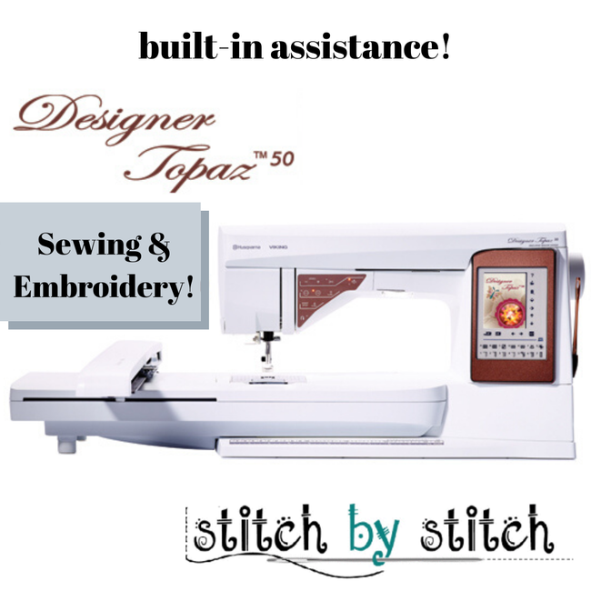 DESIGNER TOPAZ™ 50 Sewing & Embroidery Machine