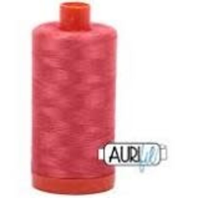 AURIFIL 50 WT Medium Red 5002
