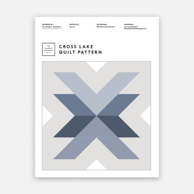 Cross Lake Quilt Pattern