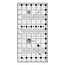 Creative Grids Left Handed Quilt Ruler 6-1/2in x 12-1/2in CGR612LEFT