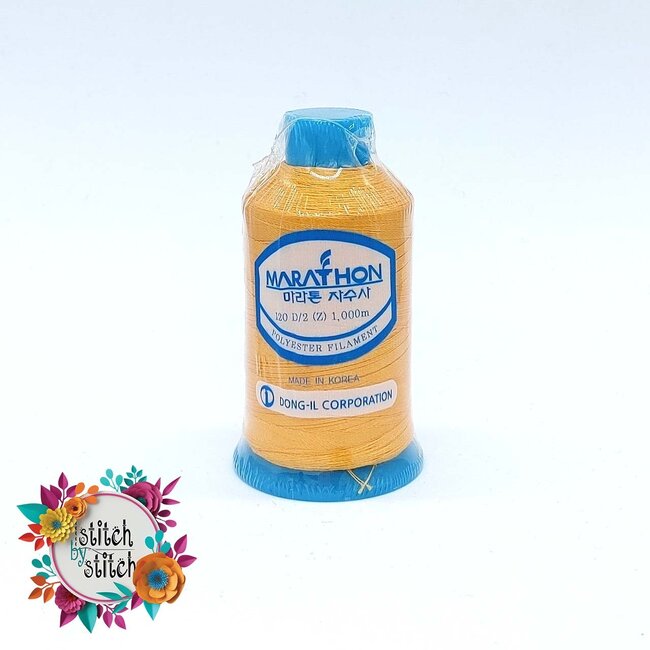 Colour 2023 Gold - 1000mtr POLY EMBROIDERY THREAD