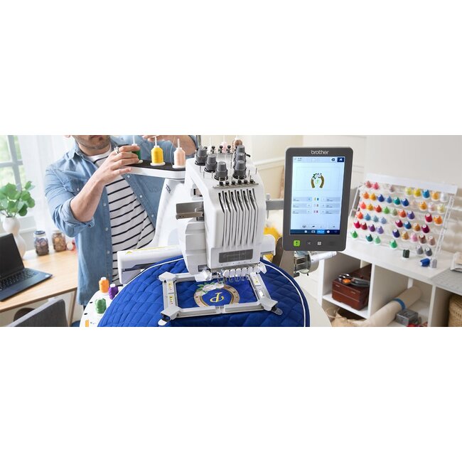 PR680W Entrepreneur® 6-Needle Embroidery Machine
