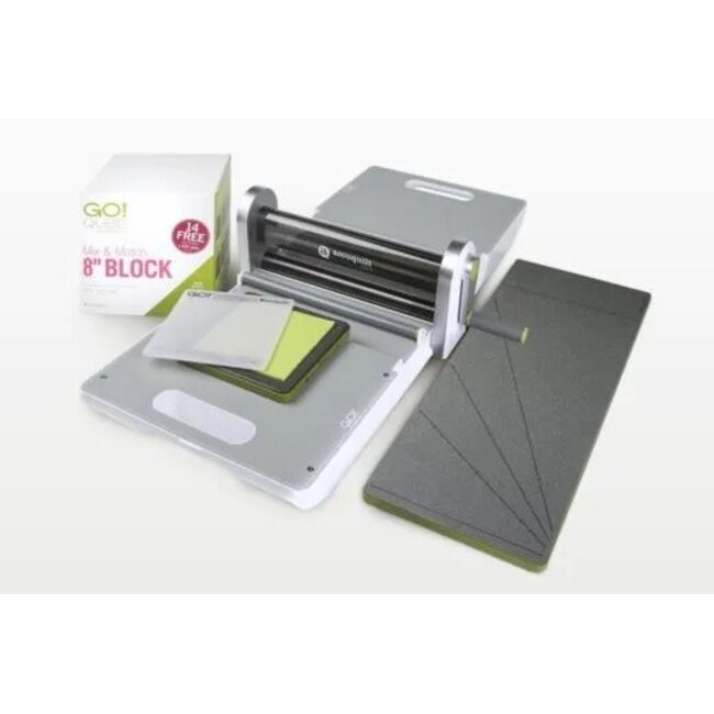 Ready. Set. GO! Ultimate Fabric Cutting System with 8" GO! Qube Block