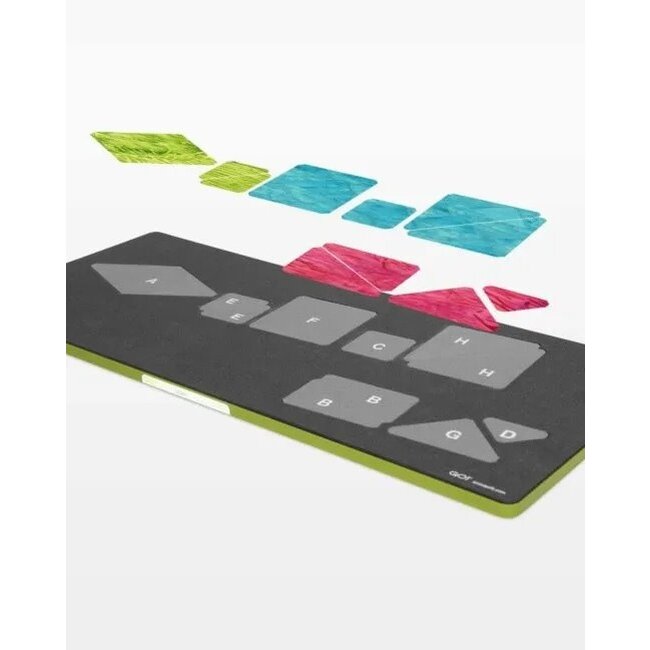 GO! Storm at Sea Die 9", 12" finished block