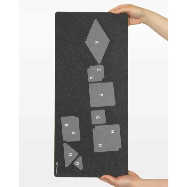 GO! Storm at Sea Die 9", 12" finished block