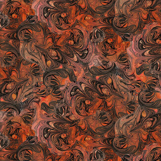 Clothworks Faboolous, Orange Marbling Y4482-36, $0.22/cm or $22/m