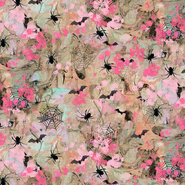 Faboolous, Multicolor Spiders & Bats Y4480-55, $0.22/cm or $22/m