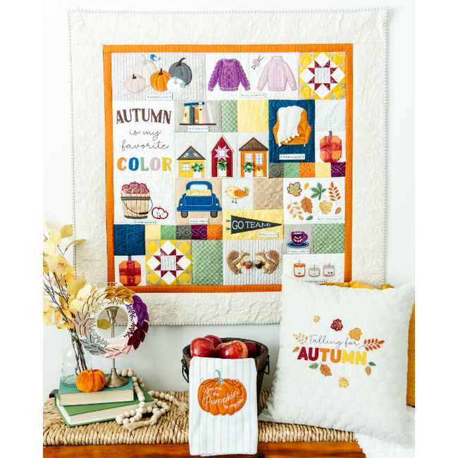 Falling For Autumn Pattern CD, Discontinued, While Supplies Last