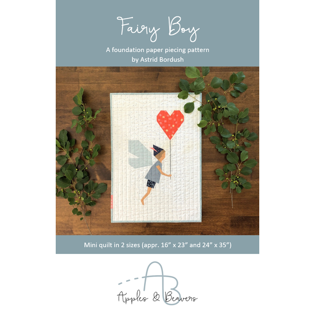 Fairy Boy Mini Quilt Pattern