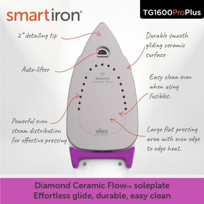 TG1600 Pro Plus Smart Iron - Orchid
