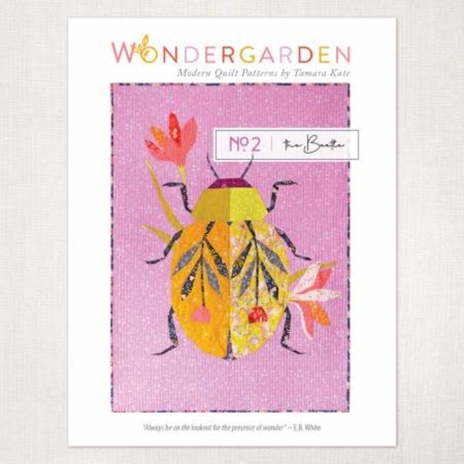 Wonder Garden No 2 - The Beetle Quilt Pattern