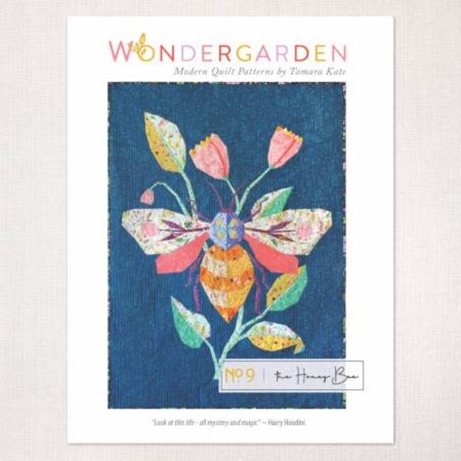 Wonder Garden No 9 - The Honey Bee Quilt Pattern