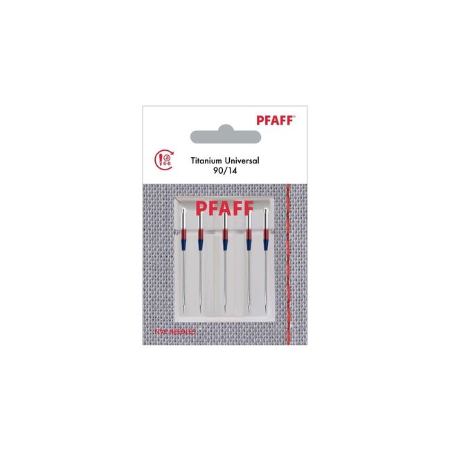 Pfaff Titanium Universal Needle - Size 90/14 5 pack