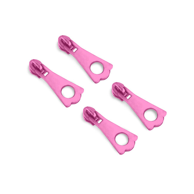 Four Tula Pink #5 Xl Zipper Pulls