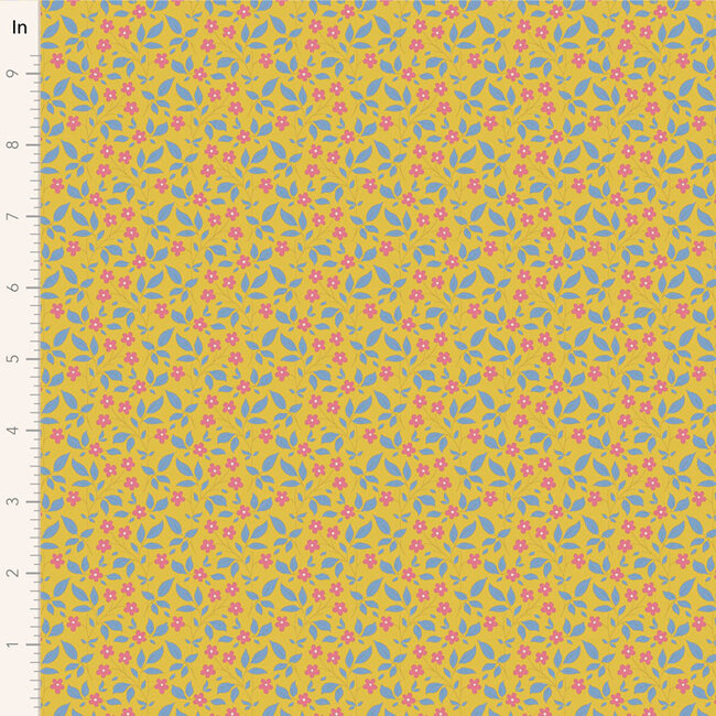 Tilda Tipsy Yellow $0.22/cm or $22/m