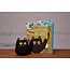 Greeting Card with DIY Maud Lewis-inspired Black Cat Ornament