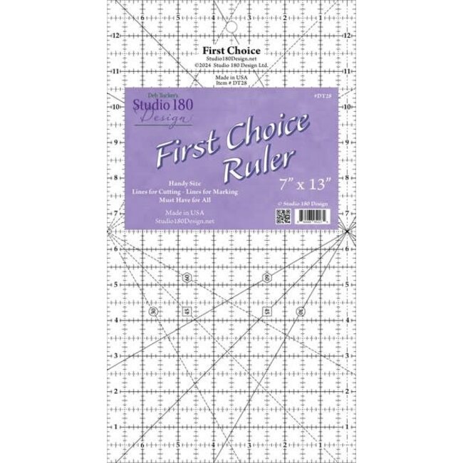 First Choice Ruler 7" x 13" - Studio 180 Design