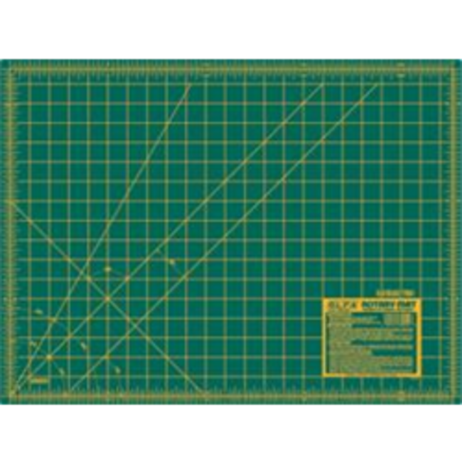 18" x 24" Green Double-Sided, Self-Healing Rotary Mat