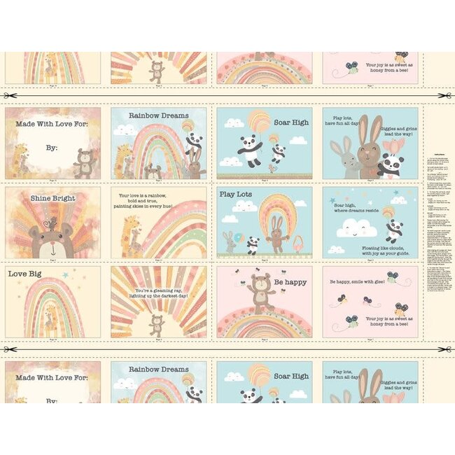 Rainbow Dreams, Book Panel