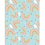 Rainbow Dreams, Rainbows Toss, Blue, $0.24/cm or $24/m