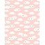 Rainbow Dreams, Clouds All Over, Pink, $0.24/cm or $24/m
