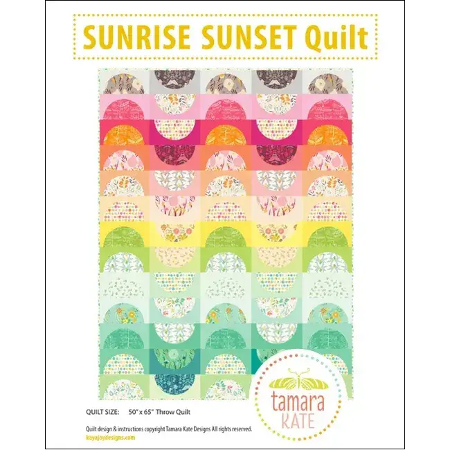 Sunrise Sunset Quilt Pattern
