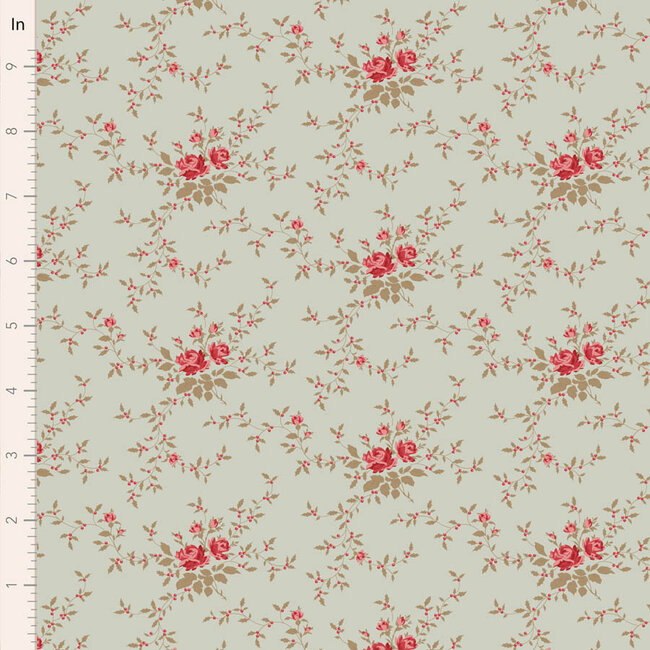 Tilda Blender Noel, Mist, $0.23/cm or $23/m