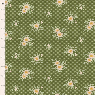 Tilda Tilda Merry Little Christmas, Joy, Pine, $0.23/cm or $23/m