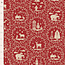 Tilda Merry Little Christmas, Paperscenes, Burgundy, $0.23/cm or $23/m