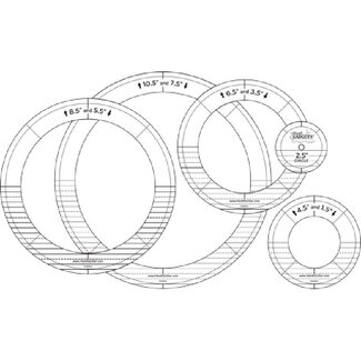 Handi Quilter HQ Ring Templates