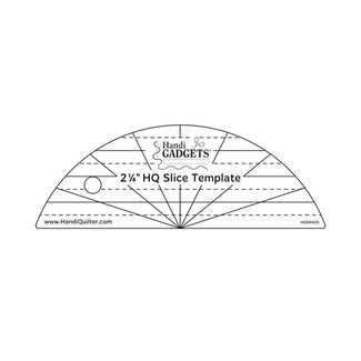 Handi Quilter HQ Slice Template 2 1/4" *now sold as set
