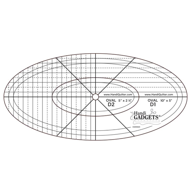HQ Oval D 10", 4" (set)