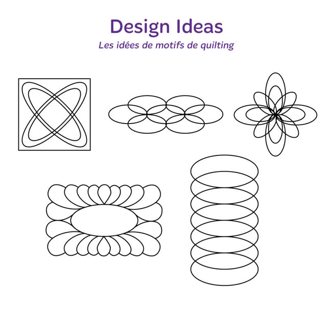 HQ Oval D 10", 4" (set)