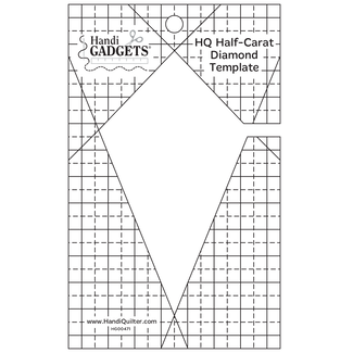 Handi Quilter HQ Half-Carat Diamond Template