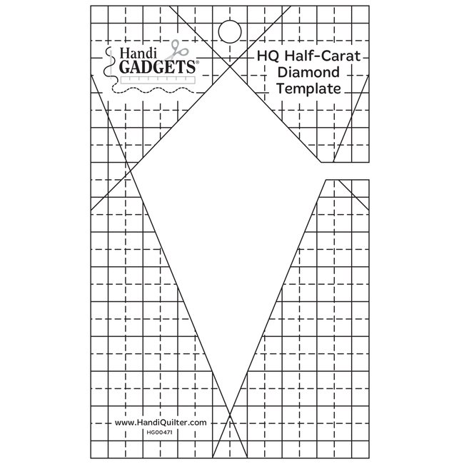 HQ Half-Carat Diamond Template