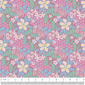 Mia Presley Designs How Does Your Garden Grow, Full Bloom, $0.22/cm or $22/m