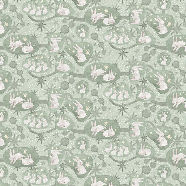 Goose Tales Double Gauze, Bunny Burrows, $0.28/cm or $28/m