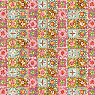 PBS Fabrics City Life, Tiles, $0.21/cm or $21/m