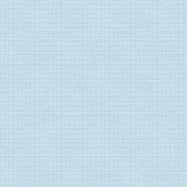 Goose Tales, Cross Stitch Hearts, Blue, $0.21/cm or $21/m