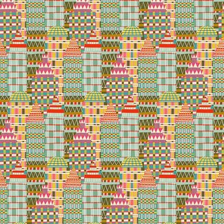 PBS Fabrics City Life, Skyscrapers, $0.21/cm or $21/m